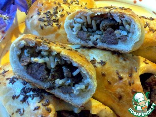 Расстегаи со скумбрией и рисом 03