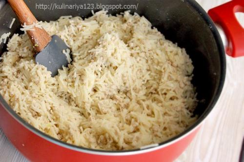 Макаронник с мясом, как в детском саду. 432. Вермишелевая запеканка с мясом (как в д/саду)