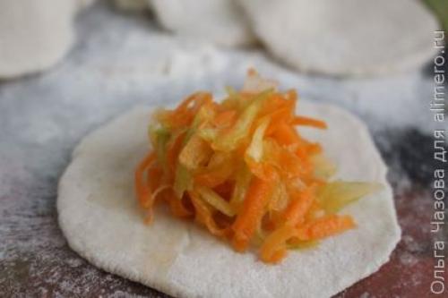 Манты с тыквой и морковью, рецепты с фото