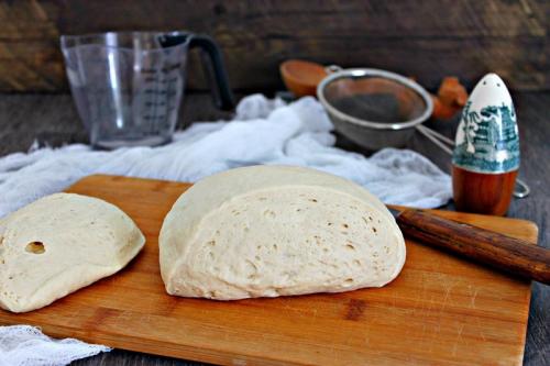 Быстрое тесто без молока. Видео 04