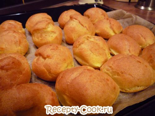 Сливочный крем для профитролей. Профитроли со сливочным кремом