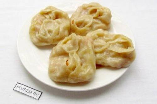 Манты с тыквой и салом. Классические тыквенные манты 09 Манты с тыквой и салом. Классические тыквенные манты 09