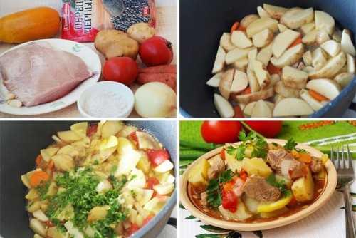 Рагу из свинины с картошкой и капустой. Как приготовить картофель с капустой и мясом: 23 Рагу из свинины с картошкой и капустой. Как приготовить картофель с капустой и мясом: 23