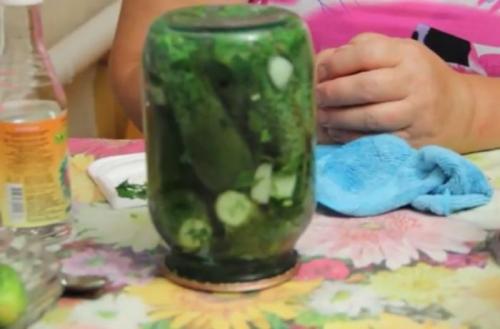 Маринованные огурцы без закатки. Хрустящие маринованные огурцы на зиму — рецепт на 1 литр