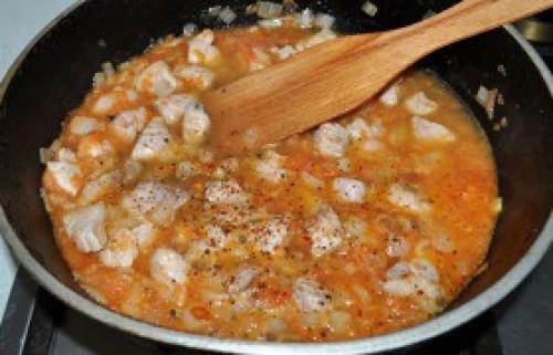 Фасоль тушеная с курицей и картошкой. Как приготовить курицу с картофелем и фасолью 06 Фасоль тушеная с курицей и картошкой. Как приготовить курицу с картофелем и фасолью 06