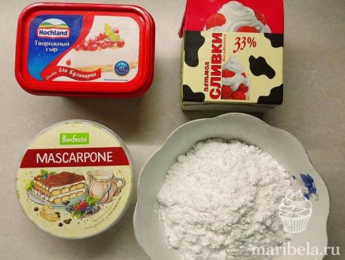 Крем из маскарпоне. Крем-чиз с маскарпоне