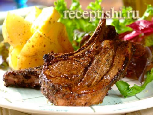 Бараньи отбивные на косточке