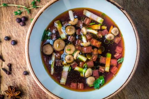 Жареная картошка с грибами и беконом. Жареная картошка с опятами и беконом 07 Жареная картошка с грибами и беконом. Жареная картошка с опятами и беконом 07