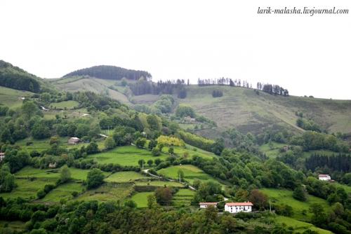 Как приготовить картошку в пергаменте в духовке. Испанские пейзажи. Картофель, запеченный в пергаменте