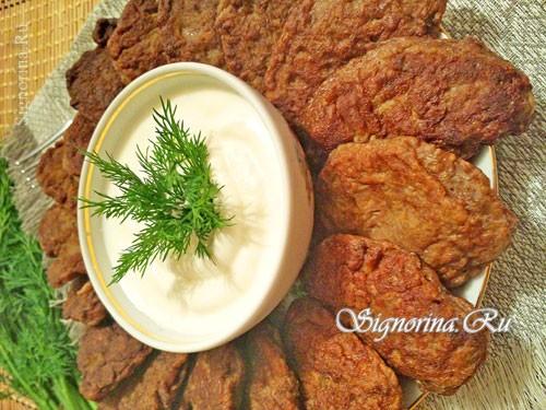 Драники из говяжьей печени. Необычные драники из говяжьей печени: секреты приготовления 15