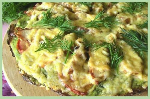 Пицца из кабачков с курицей. Пицца из кабачков с помидорами и курицей: полезно и очень вкусно