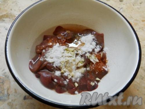 Рецепт печени по корейски. Салат с печенкой и морковкой по-корейски: