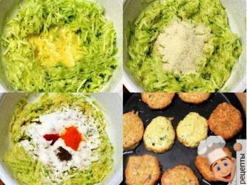 Оладьи из кабачков без муки с манкой. Кабачковые оладьи без муки с манкой