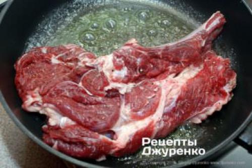Антрекот из говядины. Ингредиенты (2 порции)