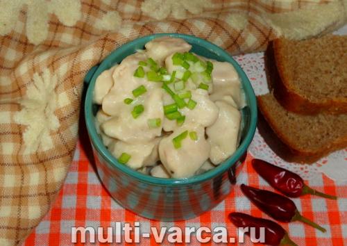 Куриное фрикасе с горошком рецепт. 34