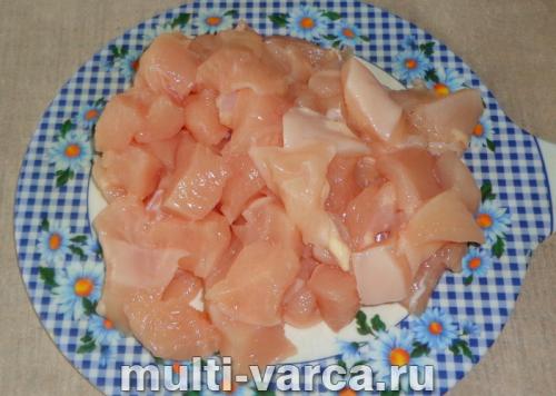 Куриное фрикасе с горошком рецепт. 29