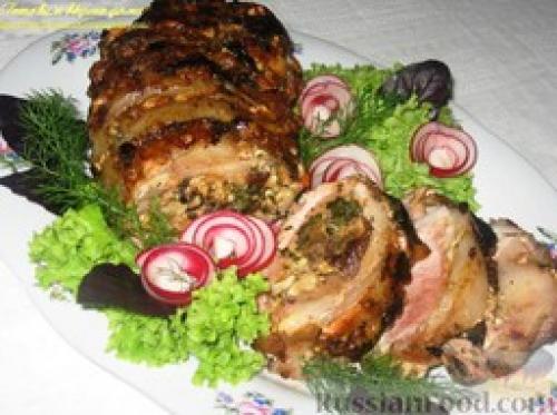 Рецепт мясо по-таежному. Свинина по-таежному