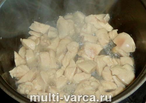 Куриное фрикасе с горошком рецепт. 30