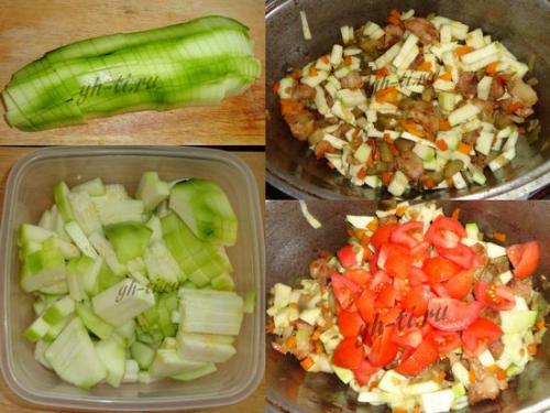 Стручковая фасоль с курицей и картошкой. Тушеный картофель со стручковой фасолью, луком и морковью 11