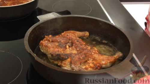 Цыпленок табака на гриль сковороде. Рецепт 2: цыпленок табака на сковороде (пошаговые фото)