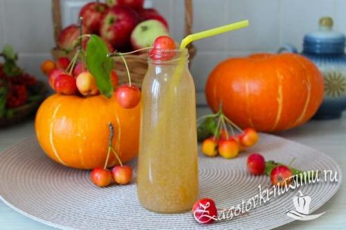 Тыквенный сок в соковарке. Яблочно-тыквенный сок в соковарке на зиму