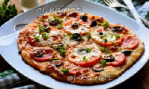 Можно ли приготовить пиццу из пельменного теста. Куда использовать остаток теста для пельменей? Сделайте пиццу!