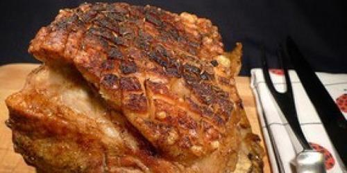 Вкусная свиная рулька. Вариант 1 Рецепт рульки, запеченной в духовке