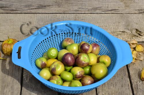 Икра из овощного физалиса на зиму рецепты. Икра из физалиса овощного на зиму