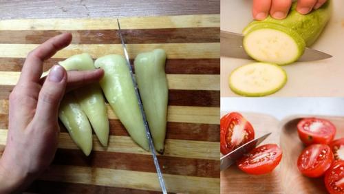 Как запечь овощи в микроволновке. Приготовление