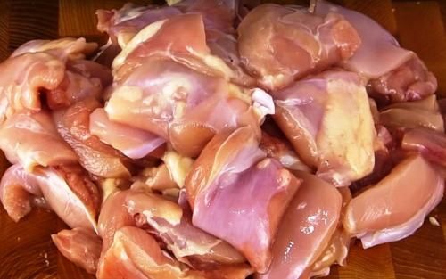 Плов из бедер куриных. Приготовление плова из куриных бёдрышек 02 Плов из бедер куриных. Приготовление плова из куриных бёдрышек 02