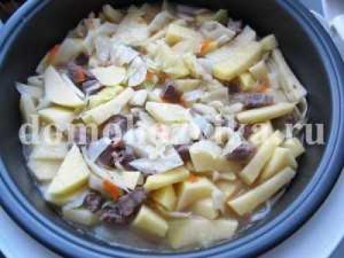 Рагу из свинины с капустой картошкой и. Рагу с картошкой и капустой, с мясом 22 Рагу из свинины с капустой картошкой и. Рагу с картошкой и капустой, с мясом 22