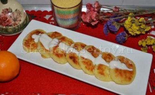 Сырники из детского творожка в духовке. Сырники, как в детском саду