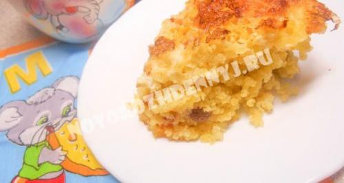 Пшенная каша в духовке с яйцом. Пшенник с изюмом и курагой