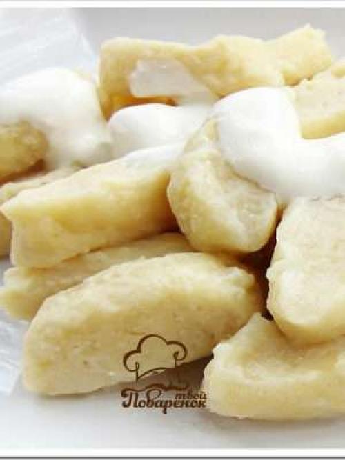 Ленивые вареники с манкой