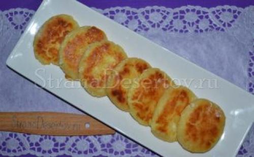 Сырники из детского творожка в духовке. Сырники, как в детском саду