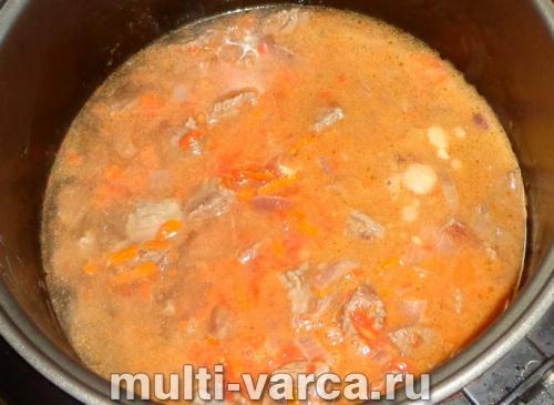 Булгур с овощами и мясом в мультиварке. Булгур со свининой в мультиварке, рецепт 24