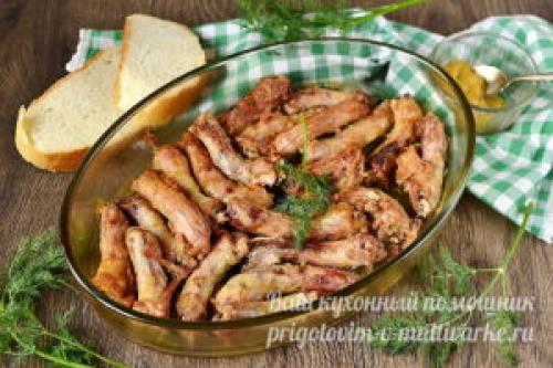 Как приготовить куриные шейки в духовке. Куриные шейки в духовке — объедение