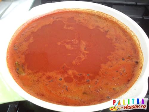 Картошка в горшочках с томатной пастой. Жаркое в горшочках с томатной подливой (фото рецепт)