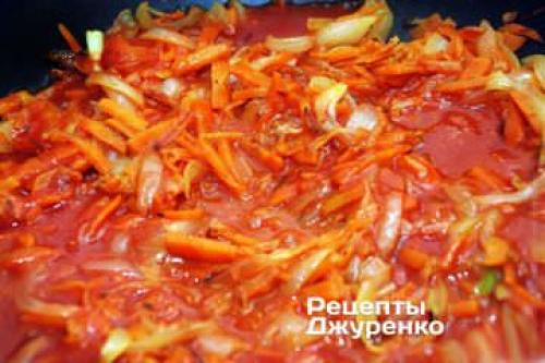 Картошка жареная с томатной пастой. 09 Картошка жареная с томатной пастой. 09