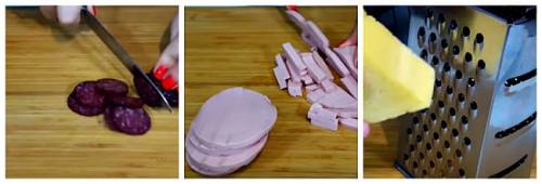 Пицца с грибами сушеными. Пошаговый рецепт пиццы с грибами и колбасой