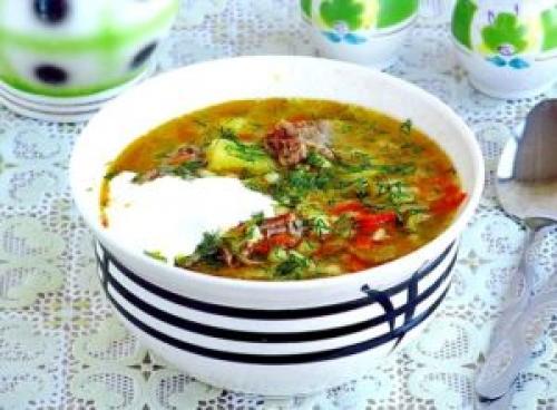 Суп с перловкой без огурцов. Рассольник с перловкой и солеными огурцами — 9 рецептов