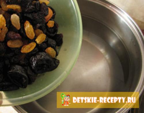 Как варить компот из кураги и изюма для ребенка. Компот для ребенка из изюма, кураги и чернослива —, как варить