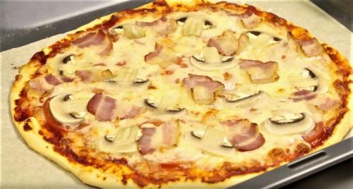 Тесто для пиццы с оливковым маслом с дрожжами. Рецепт теста для итальянской пиццы с сухими быстродействующими дрожжами 11 Тесто для пиццы с оливковым маслом с дрожжами. Рецепт теста для итальянской пиццы с сухими быстродействующими дрожжами 11