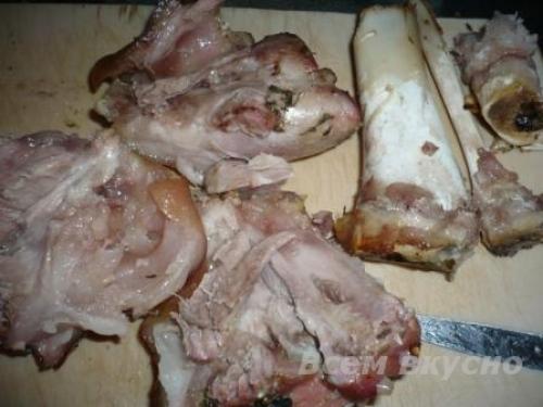 Рулька вареная свиная запеченная в духовке. Рулька, запеченная в духовке 06