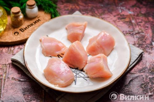 Шашлык в духовке на шпажках из курицы. Шашлык из курицы на шпажках в духовке