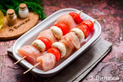 Шашлык в духовке на шпажках из курицы. Шашлык из курицы на шпажках в духовке