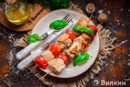 Шашлык в духовке на шпажках из курицы. Шашлык из курицы на шпажках в духовке