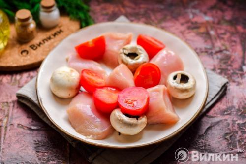 Шашлык в духовке на шпажках из курицы. Шашлык из курицы на шпажках в духовке