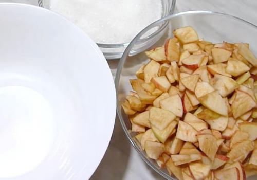 Янтарное варенье из яблок и апельсинов. Янтарное варенье из яблок дольками с корицей