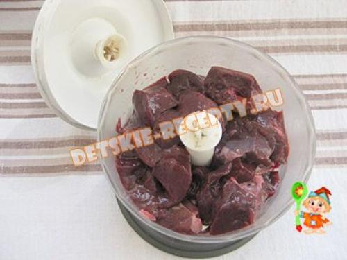 Котлеты из говяжьей печени для ребенка. Печеночные котлеты для детей